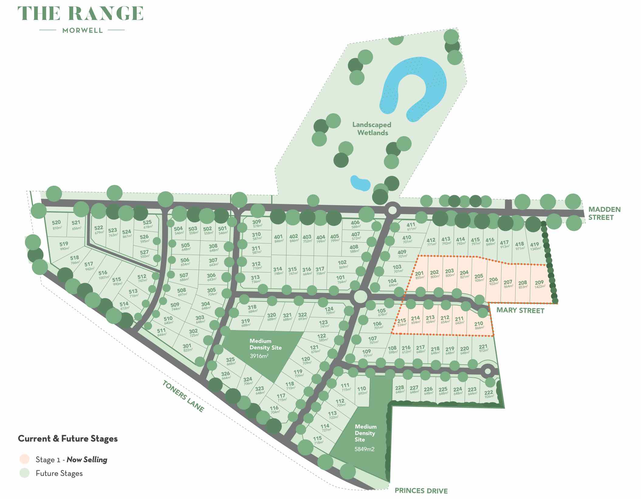 [Land for Sale] The Range Estate, Morwell OpenLot
